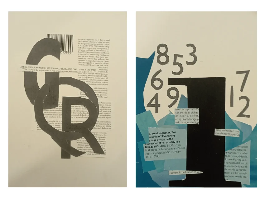 Lettercompositie 1 & 2